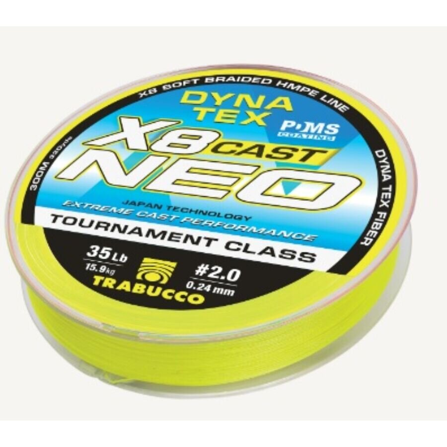 Плетений шнур Trabucco DYNA-TEX NEO Cast X8 150м фото 2