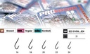 Гачки Trabucco Pro sword hooks 2310 (20шт.) фото 2