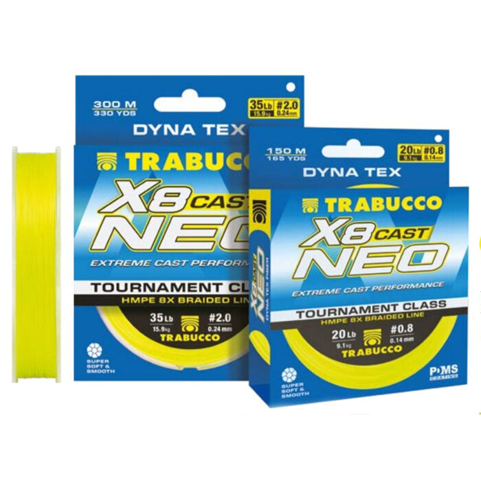 Плетений шнур Trabucco DYNA-TEX NEO Cast X8 150м