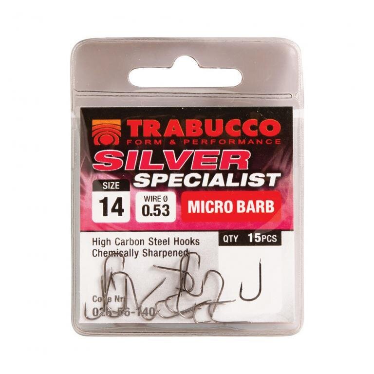 Гачки Trabucco SILVER SPECIALIST (15 шт.)