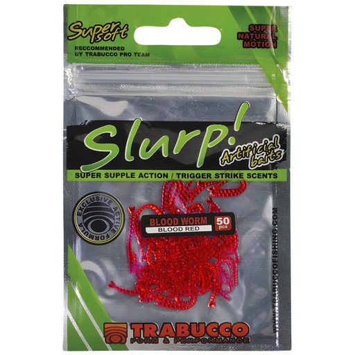 [182-00-110] Силіконовий мотиль, личинка комара TRABUCCO Slurp Blood Worm