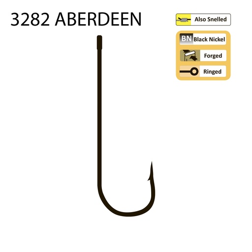 Гачок одинарний Trabucco Hisashi 3282 Aberdeen