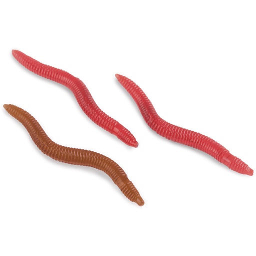 [182-00-910] Силіконовий хробак Trabucco Slurp Earthworm