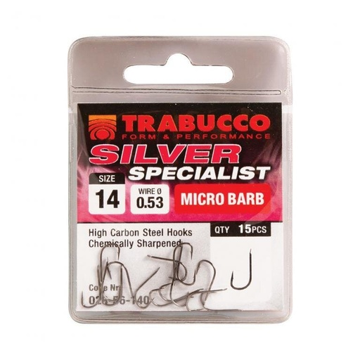 Гачки Trabucco SILVER SPECIALIST (15 шт.)