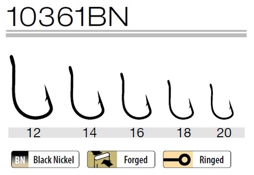 [024-34-140] Гачок Trabucco Hisashi HOOK 10361BN